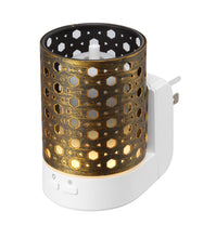 Load image into Gallery viewer, Basket Brown Metal Essential Oil Wall-Plug Diffuser
