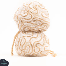 Load image into Gallery viewer, Organic Cotton Shower Pouf | Exfoliating Body Loofah

