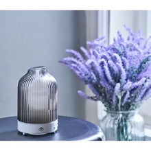 Load image into Gallery viewer, Fountain Grey Glass Ultrasonic Diffuser
