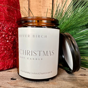 River Birch Amber Jar Soy Candle