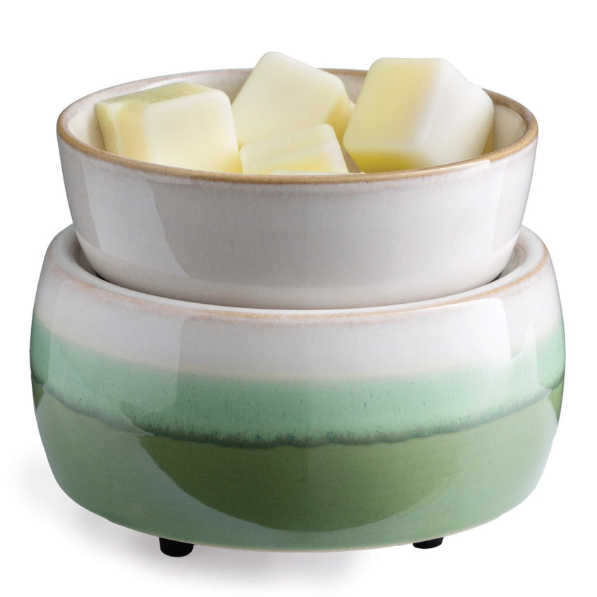 2-in-1 Candle/Melt Warmer Matcha