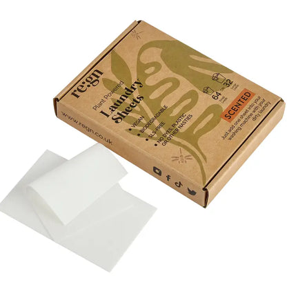 Laundry Detergent Sheets - Pack of 64 (Plastic-Free)