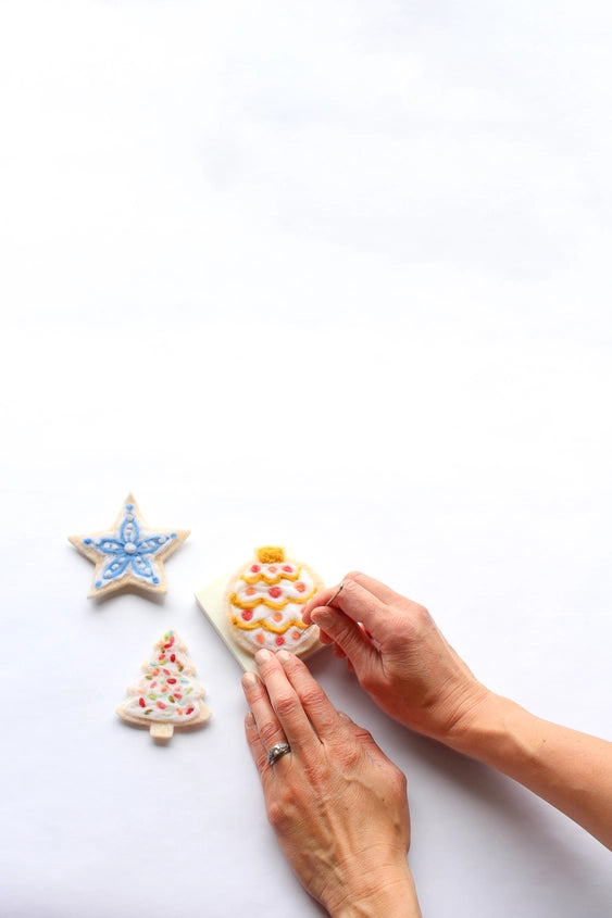 Mini Sugar Cookie Felting Craft