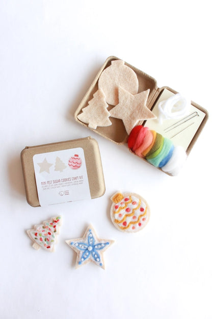 Mini Sugar Cookie Felting Craft