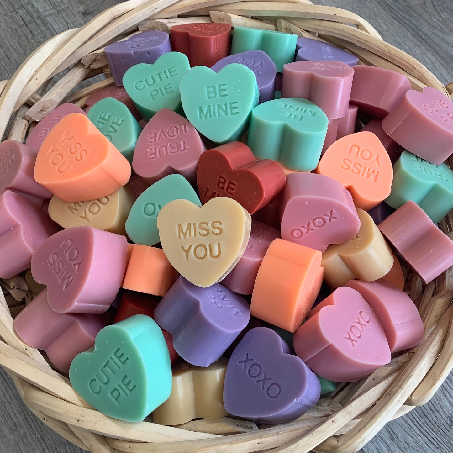 Conversation Hearts Soap